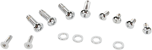 Handlebar Lever Switch Housing Master Cylinder Fastener Silver, 1, nordicamoto.ro