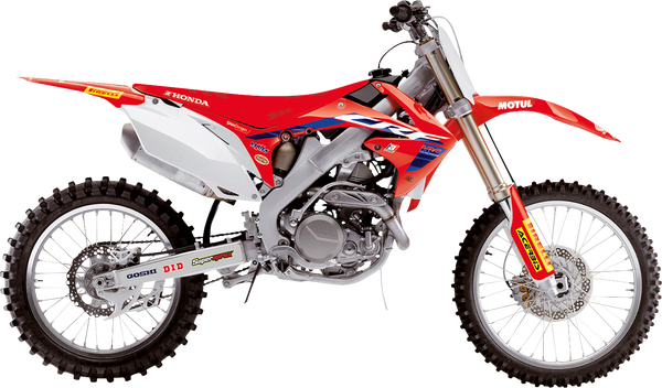 Blackbird Racing Replica Team Honda Hrc 2022 Graphics Kit With Seat Cover Red, 3, nordicamoto.ro