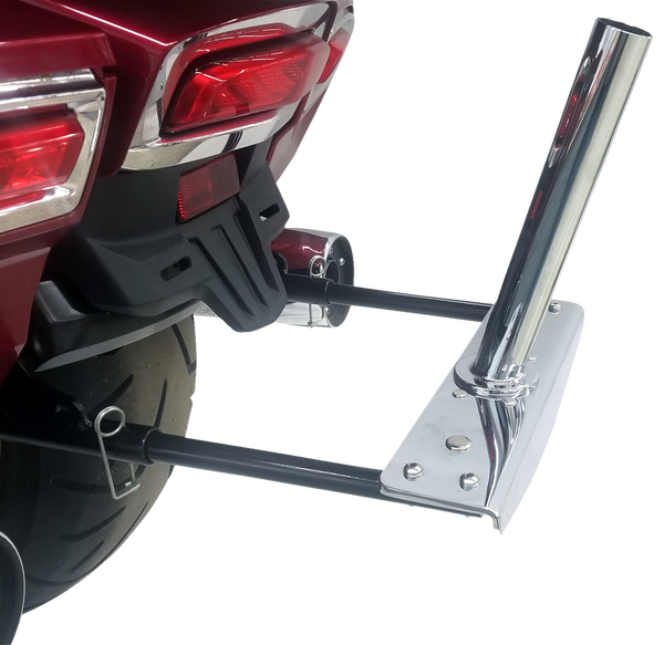 Receiver Bracket Kit Black, 2, nordicamoto.ro