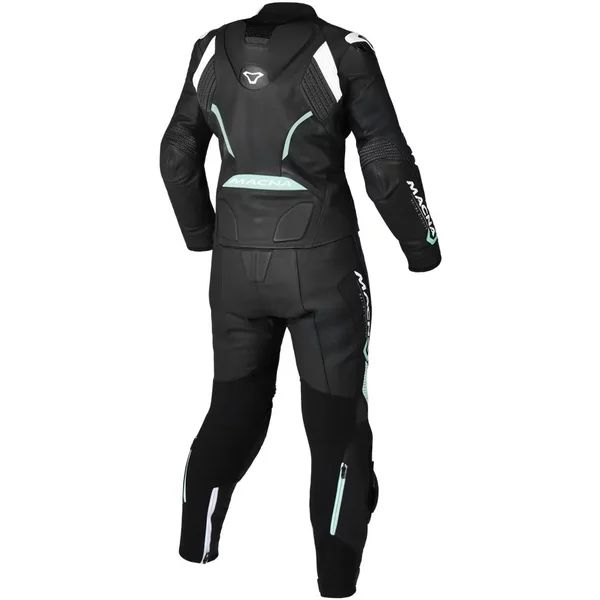 Combinezon de piele dama 2 piese MACNA BLITZ Negru 36, 7, nordicamoto.ro
