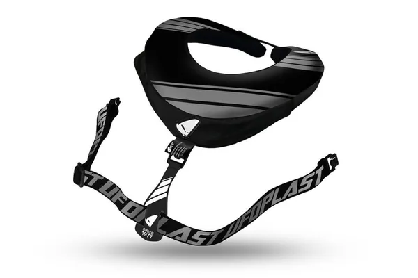 Bulldog Oversize Neck Support Black, Gray -0