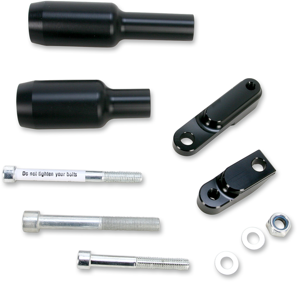 Glisoare pentru cadru, negru, 1, nordicamoto.ro