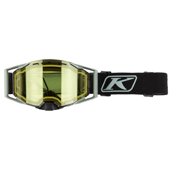 Ochelari Snowmobil Klim Rage Fragment Hi-Vis Dark Smoke Silver Mirror-3