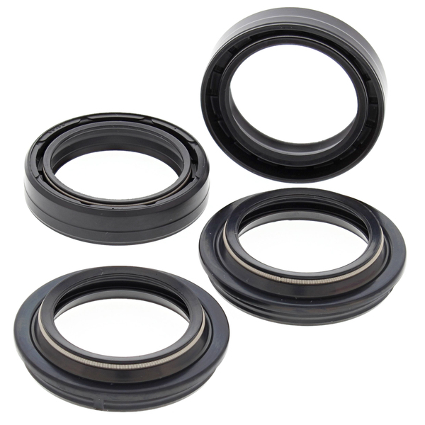 Set garnitură de ulei/garnitură antipraf pentru furcă, negru, 1, nordicamoto.ro