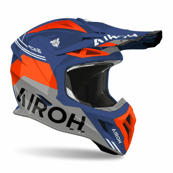 Cască Motocross Airoh Aviator Ace 2 Fury Cerulean Gloss, 3, nordicamoto.ro