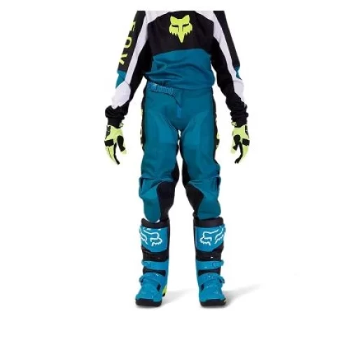 Pantaloni Copii Fox 180 Nitro Portocaliu Fluo 28, 5, nordicamoto.ro