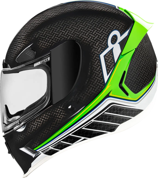 Airframe Pro Carbon Hyperstrike Helmet Green-Black, 5, nordicamoto.ro