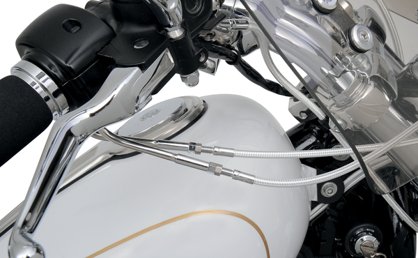 Sterling Chromite Ii® Braided Cable For Harley-davidson Clear, 1, nordicamoto.ro