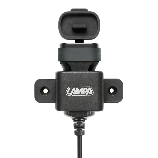 Incarcator Lampa USB prindere surub Fix Omega-0