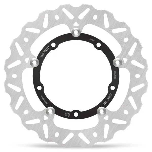 Nitro Series Brake Disc Black, Silver-2