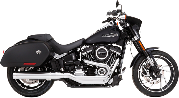 Muffler Slip-on 4(r) For Softail Sport Glide Chrome, 1, nordicamoto.ro