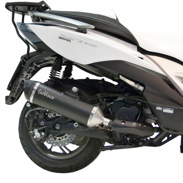 Nero Slip-on Muffler - Stainless Steel Black, 1, nordicamoto.ro