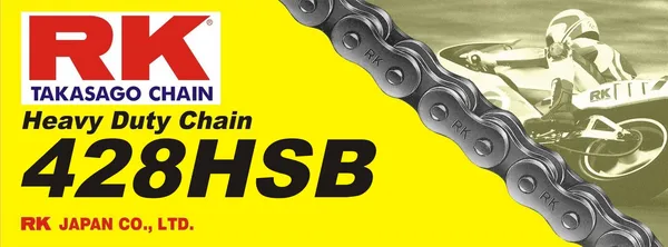 428h Heavy Duty Drive Chain Natural-1