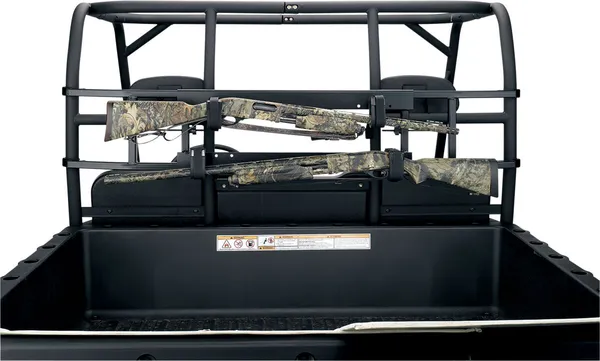 Utv Roll Cage Gun Rack Black -0