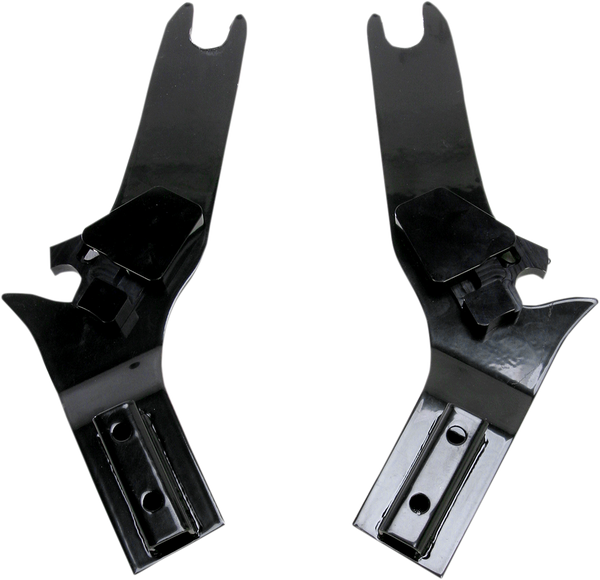 D-tach Sissy Bar Side Plates Black, 1, nordicamoto.ro