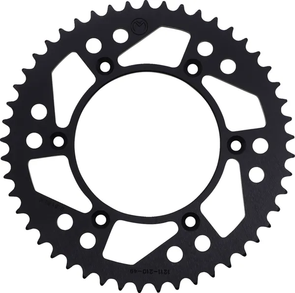 MOOSE RACING Rear Aluminum Sprocket Black 