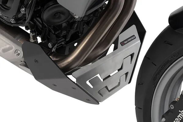 Front Spoiler Black, Silver