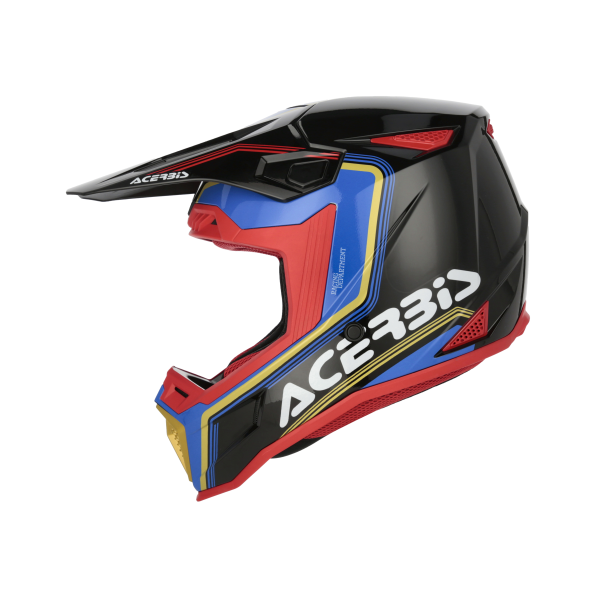 Casca Acerbis Whoops Graphic Negru/Albastru XXL-7