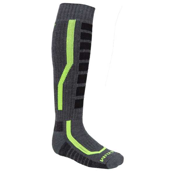Sosete Snowmobil Klim Aggressor 2.0 Black - Electric Blue Lemonade-0