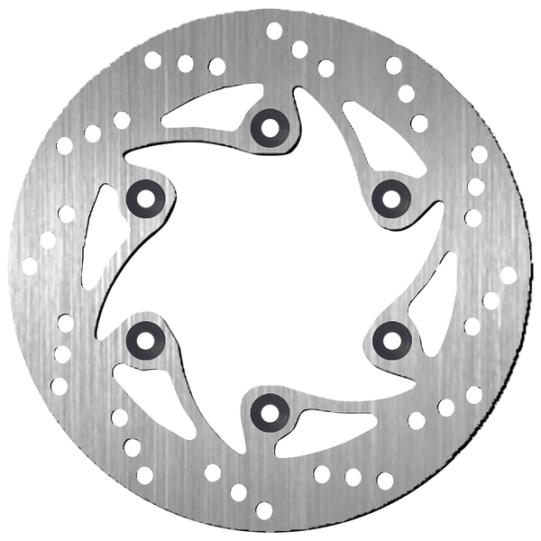 Brake Rotor Round Silver, 1, nordicamoto.ro