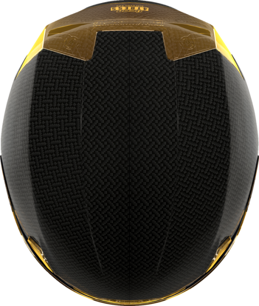 ICON Airframe Pro Carbon 4tress Helmet Yellow -9