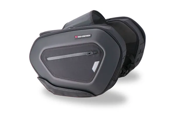 SW-MOTECH Pro Blaze Saddlebag Set Black -5