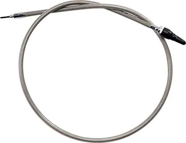 Armor Coat Braided Stainless Steel Speedometer Cable For Harley-davidson Silver