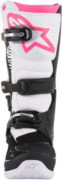 Cizme dama Alpinestar Stella Tech 3 Black White Pink-5