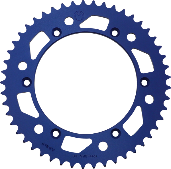 MOOSE RACING Rear Aluminum Sprocket Blue, 3, nordicamoto.ro
