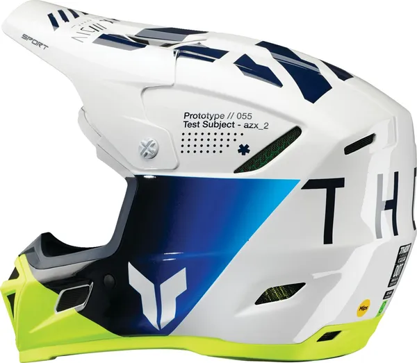 Casca Thor Reflex Sport Strike Mips Yellow/White/Blue-8