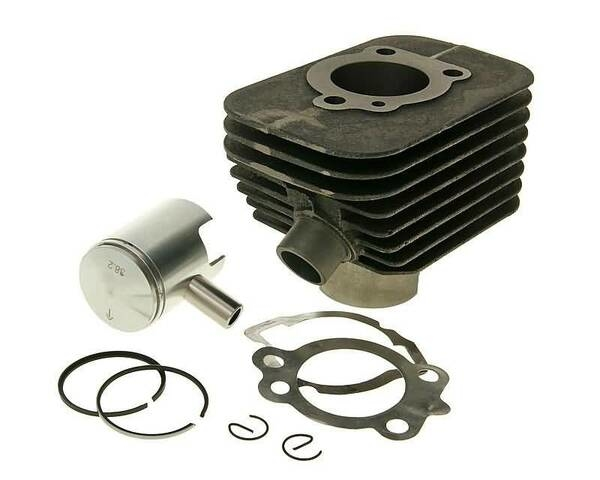 Cylinder Kit 50cc 12mm Ppiston Pin For Piaggio Boss, Bravo, Ciao, Grillo, Si, 1, nordicamoto.ro