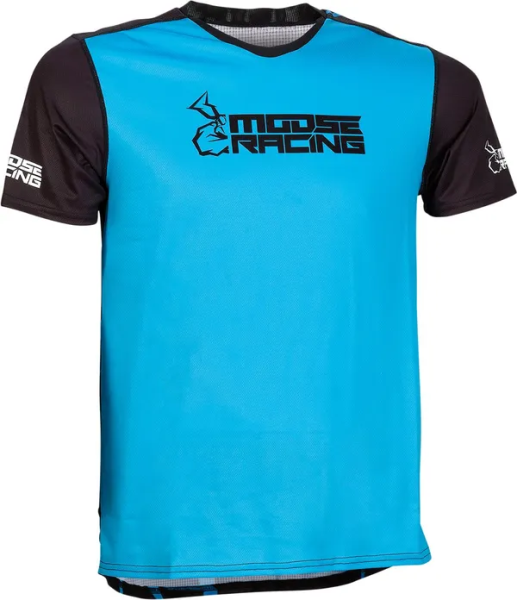 Tricou Moose Racing MTB Blue/Black-2