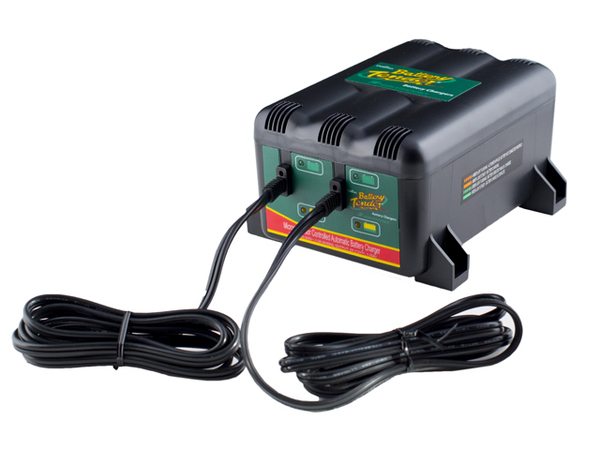 Two-bank Charger System Black, 1, nordicamoto.ro