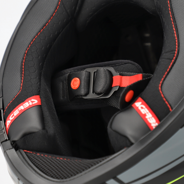 Casca integrala Acerbis Tarmak-X Gri/Galben XXXL-0