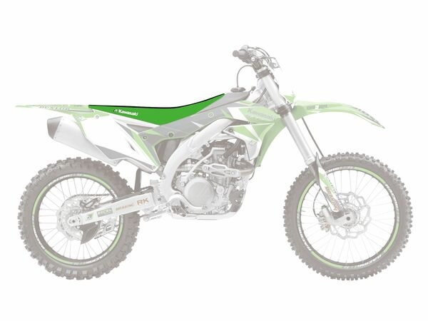 Double Grip 3 Seat Cover Green, 2, nordicamoto.ro