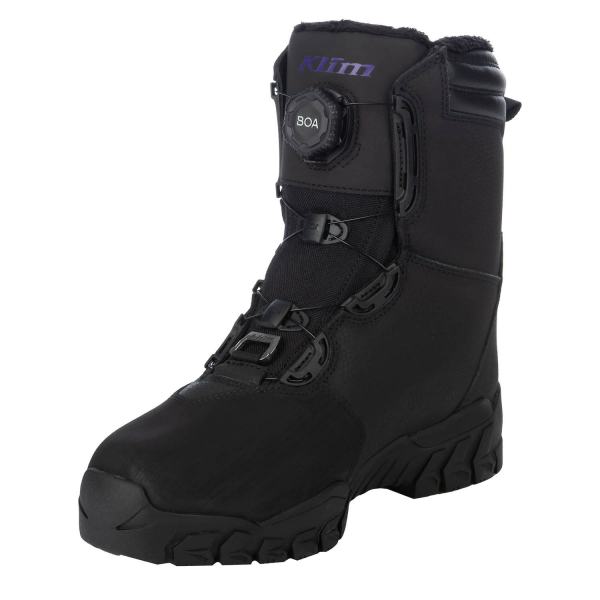 Bocanci Dama Snowmobile Klim Fierce GTX BOA Black - Heliotrope-21