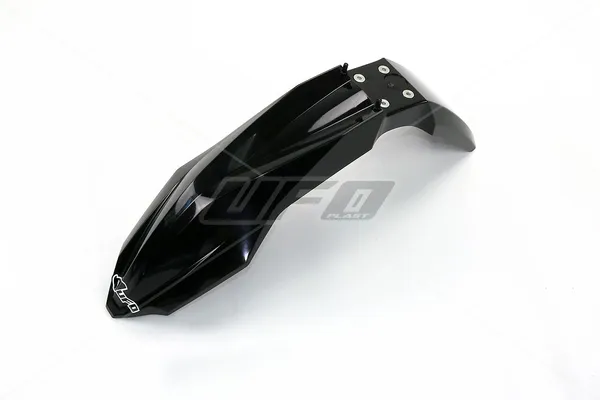 Replacement Plastic Front Fender For Husqvarna Black-0