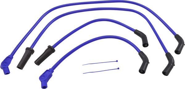 409 Pro Race Custom-fit Spark Plug Wire Kit Blue, 1, nordicamoto.ro