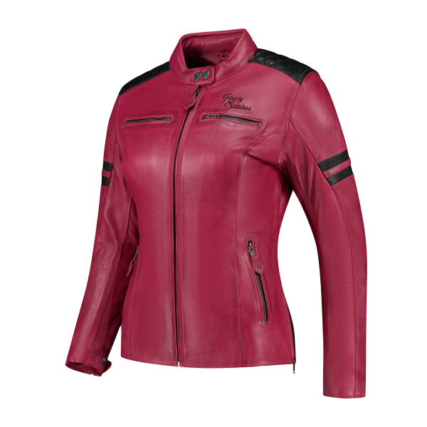 Geacă Piele Damă Rusty Stitches Joyce V2 Cherry/Black-e478c508d7ca6a75c673c3e454cd90f9.webp