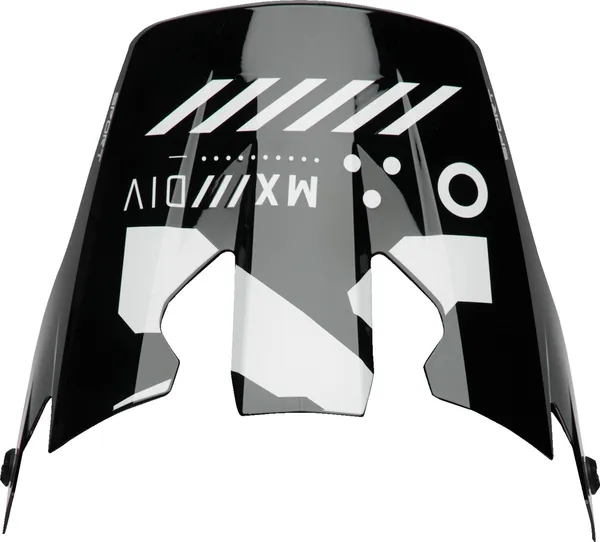 Vizor Casca Thor Reflex Sport Black/White-0