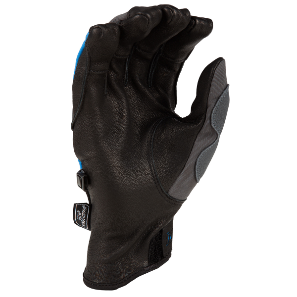 Manusi Snowmobil Klim Inversion Pro Non-Insulated Castlerock/Electric Blue Lemonade-8
