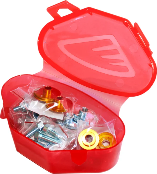 Bolt And Fastener Sets Red, 1, nordicamoto.ro