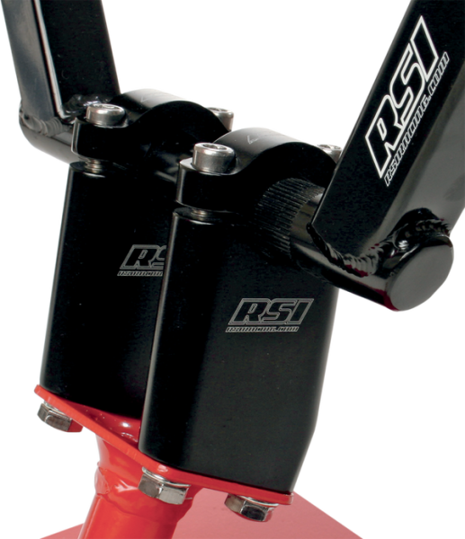 Angled Handlebar Risers Black, 2, nordicamoto.ro