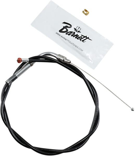 Black Vinyl Throttle/idle Cable Black Standard, 1, nordicamoto.ro