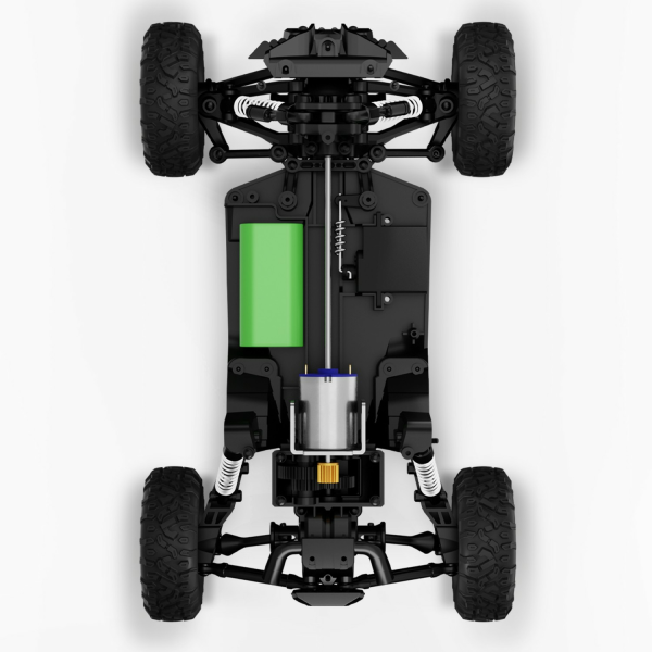ZFORCE1000 SPORT R – Mașinuță telecomandată, culoare portocaliu lavă, 1, nordicamoto.ro