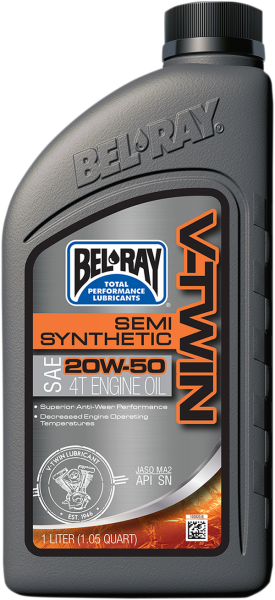 V-twin Semi-synthetic 4-stroke Engine Oil 