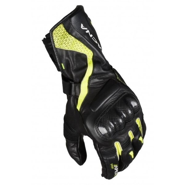 Manusi de piele sport MACNA APEX Negru/Galben fluo M (Resigilat), 4, nordicamoto.ro