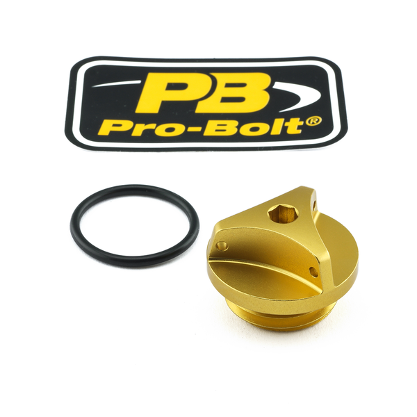 Oil Filler Caps Yellow, 1, nordicamoto.ro