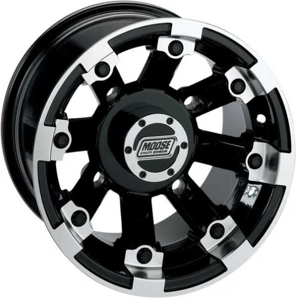 393x Wheel Silver, Black  12 x 8, 1, nordicamoto.ro