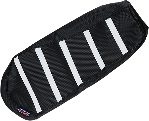Gripper Seat Cover Black, White, 1, nordicamoto.ro
